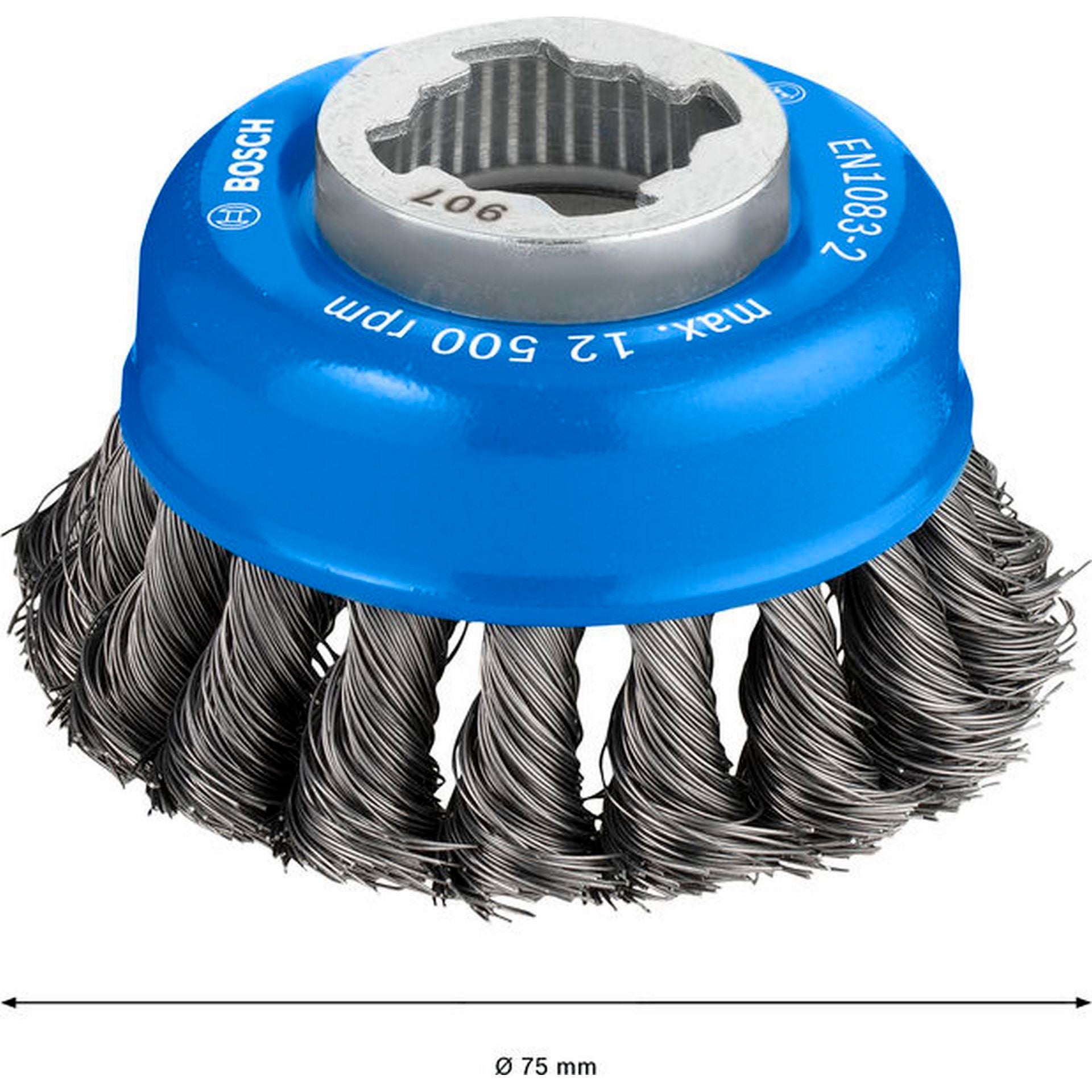 Bosch PRO Metal heavy X-Lock Topfbürste, 75 x 0,35 mm #2608620726