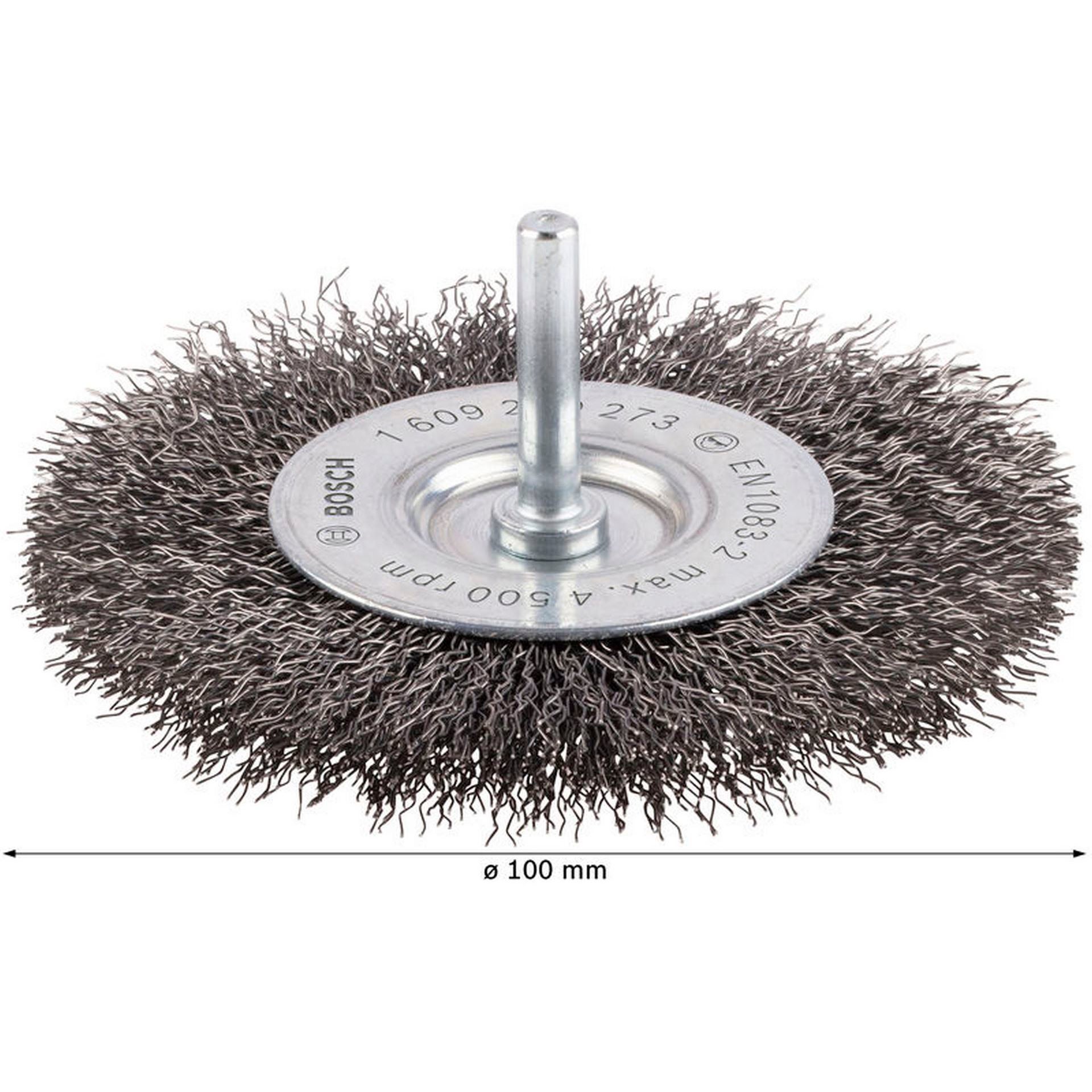 Bosch PRO Metal clean Scheibenbürste, zylindrischer Schaft, 100 x 0,3 mm #1609200273