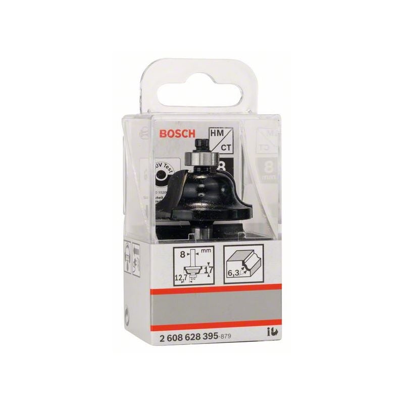 Bosch PRO Profilfräser klassisch, R 6,3 mm, S 8 mm #2608628395