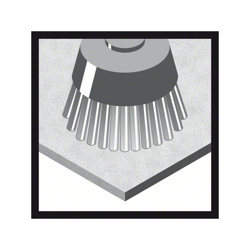 Bosch PRO Multi Material clean Topfbürste, gerader Schaft, 50 x 1 mm #2608622052