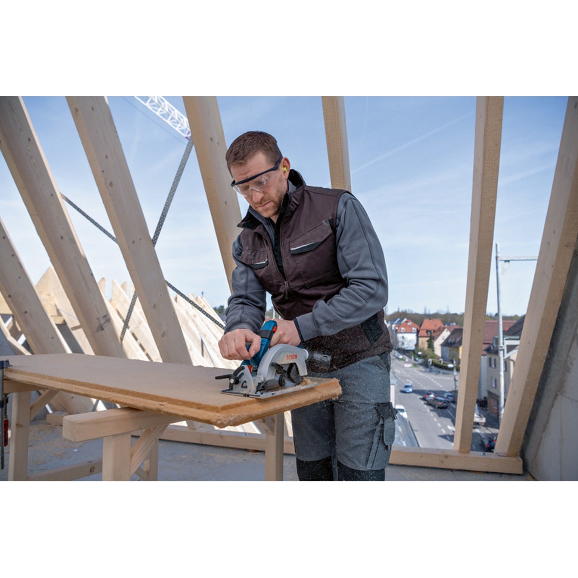 Bosch Akku-Kreissäge GKS 18V-57-2 L #06016C1100