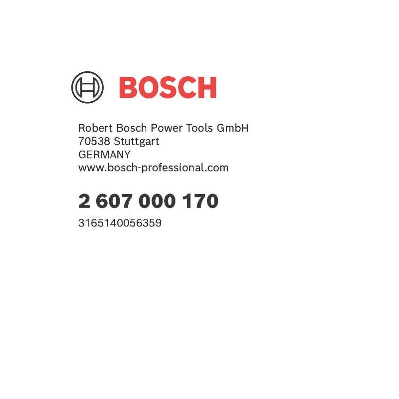 Bosch Grobschmutzdüse für Bosch-Sauger, 35 mm #2607000170