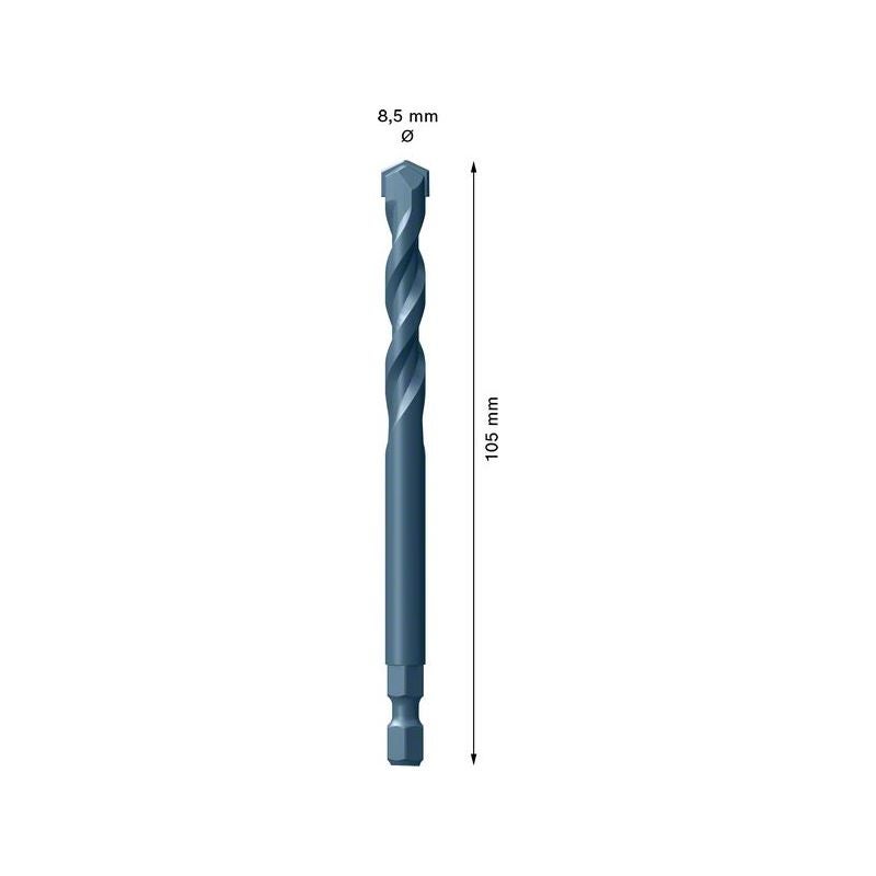 Bosch EXPERT Power Change Plus Zentrierbohrer, TCT, 8,5x105 mm #2608900529