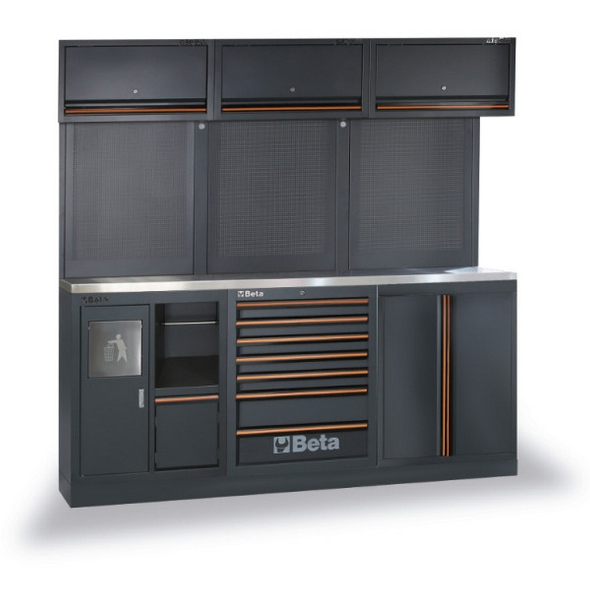 Beta Werkstatteinrichung C45PRO 2.0 AX mit 157 tlg. Werkzeug C45PRO 2.0 AX/157UT #045009167
