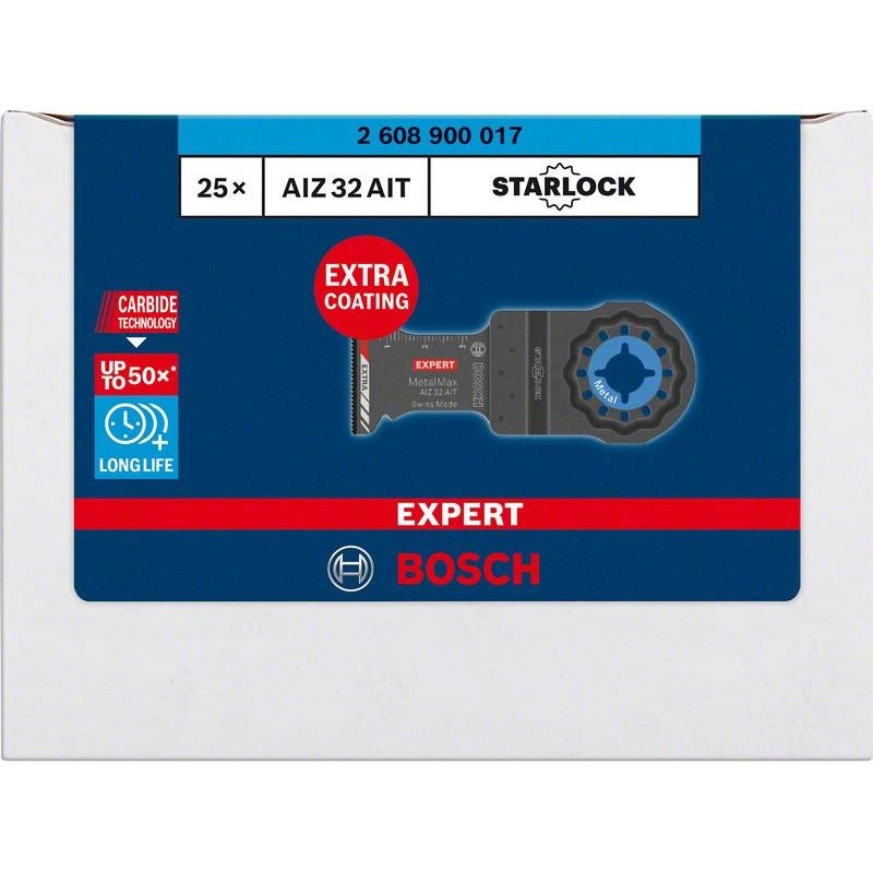 Bosch EXPERT MetalMax AIZ 32 AIT Tauchsägeblatt für Multifunktionsw., 40x32 mm, TU25 #2608900017