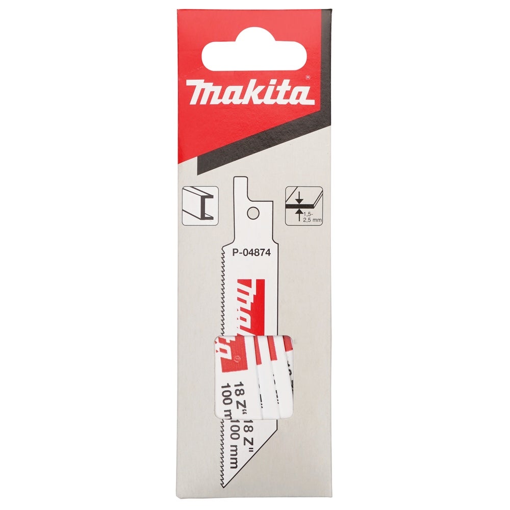 Makita Reciprosägeblatt für Metall #P-04874