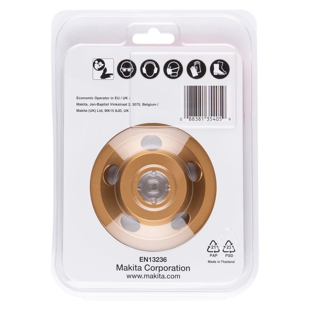 Makita Diamantschleifscheibe, 125 x 22,23 mm #B-12295