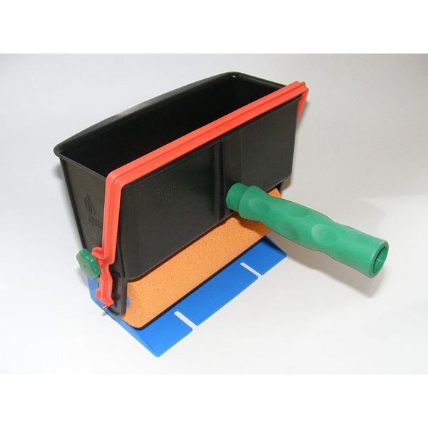Leimroller Pfohl 200mm mit Moosgummiwalze grau