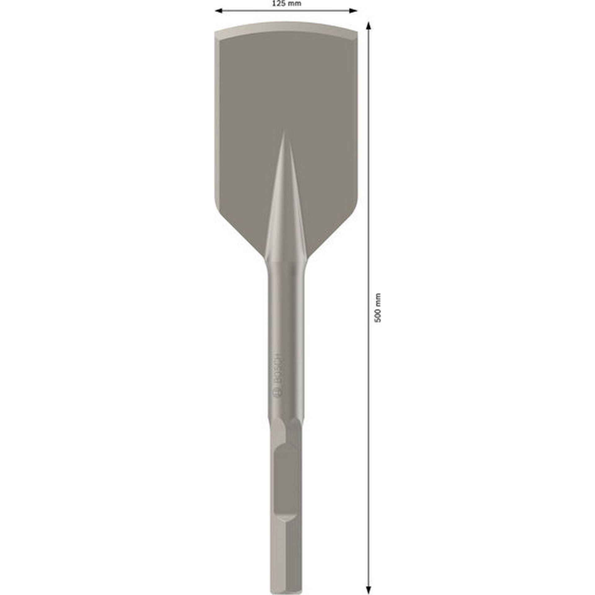 Bosch PRO HEX 28 Asphaltschneider, 125 x 500 mm #1618601011