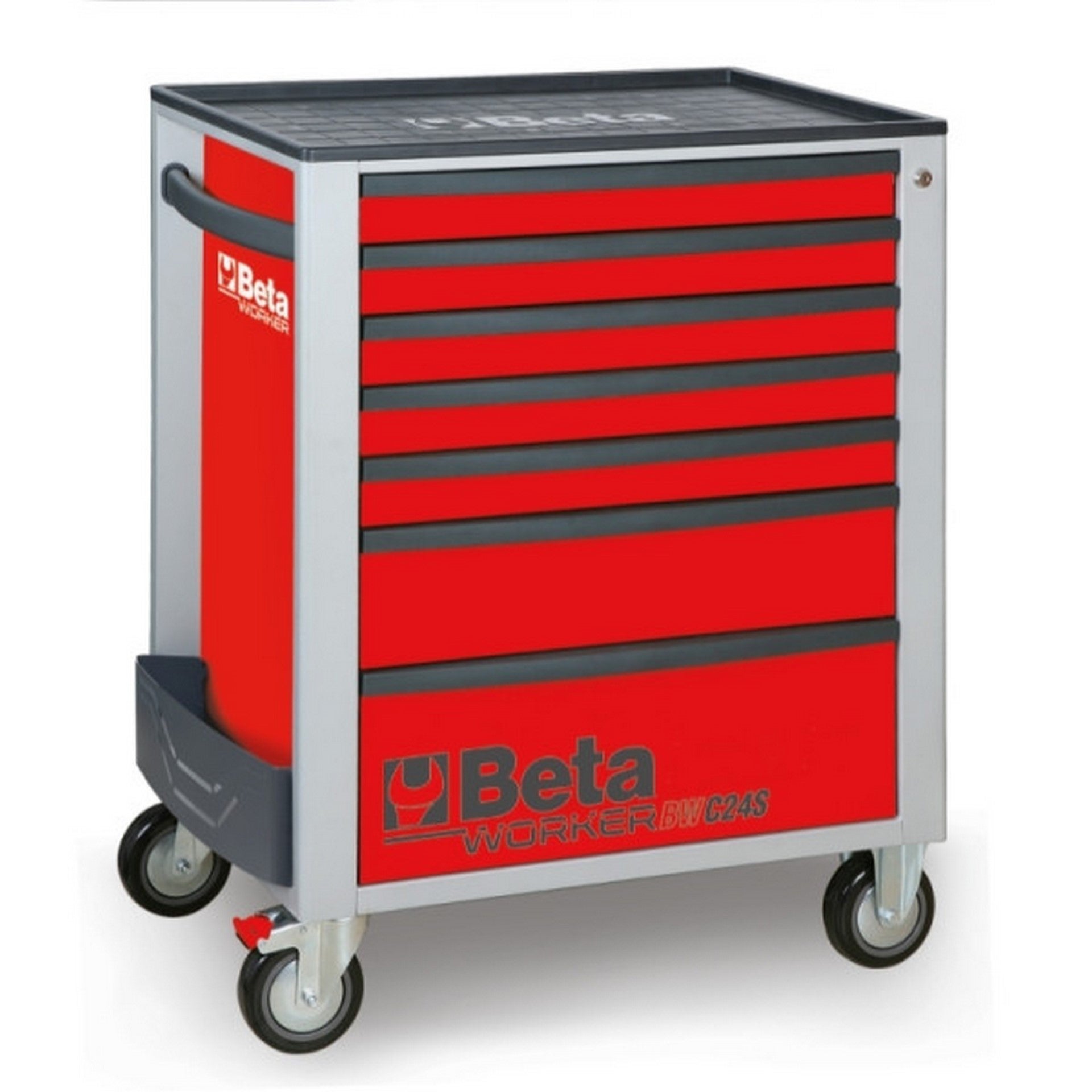 Beta Werkzeugwagen mit 7 Schubladen, mit Werkzeugsortiment, 240-teilig BW 2400S R7/E-S #024006323