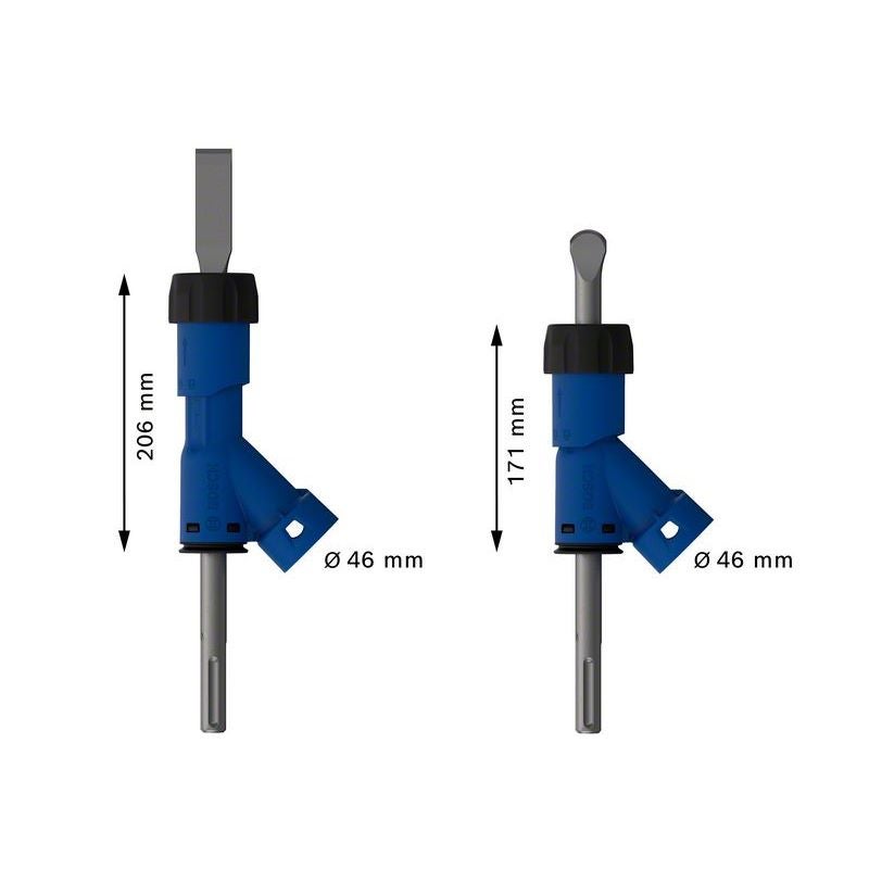 Bosch EXPERT SDS Clean max Flachmeißel + Adapter, 25x400 mm #2608901477