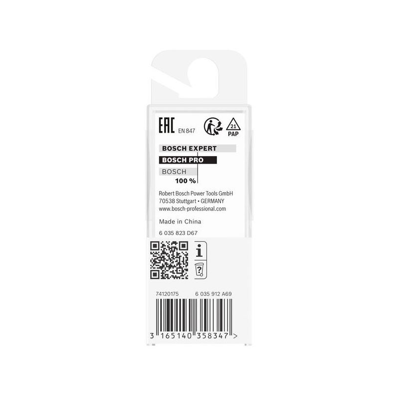 Bosch PRO Nutfräser, zweischneidig, D 10 mm, L 25 mm, S 8 mm #2608628373