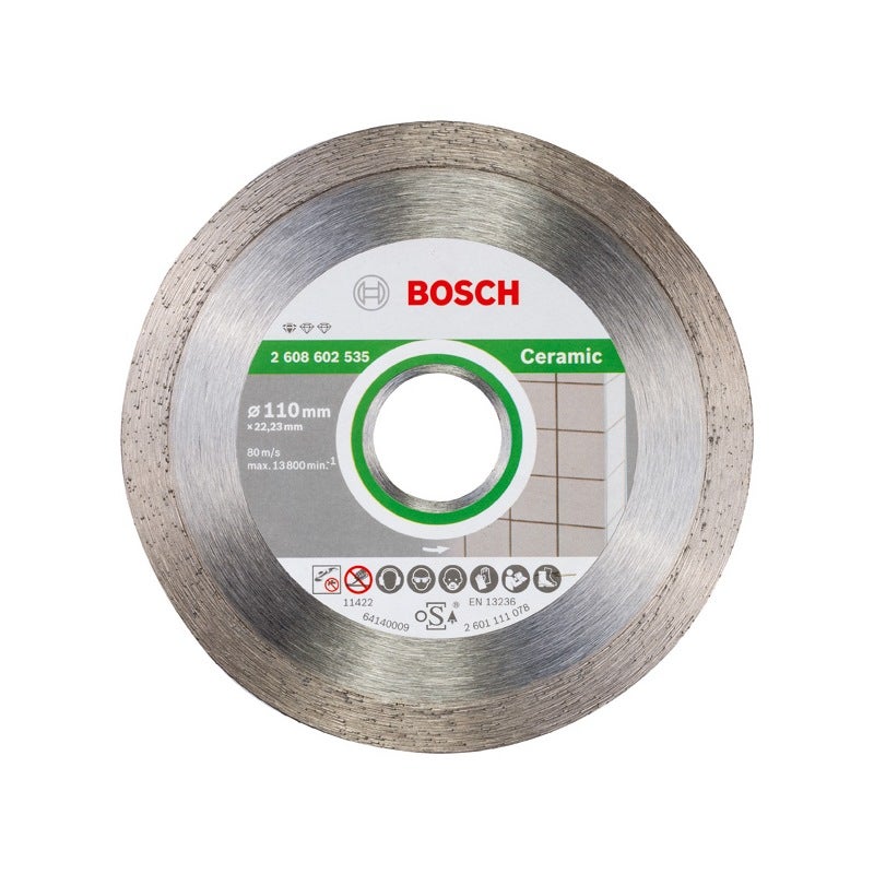 Bosch Ceramic Trennscheibe, 110 x 7,5 mm, Bohrung 22,23 mm #2608602535