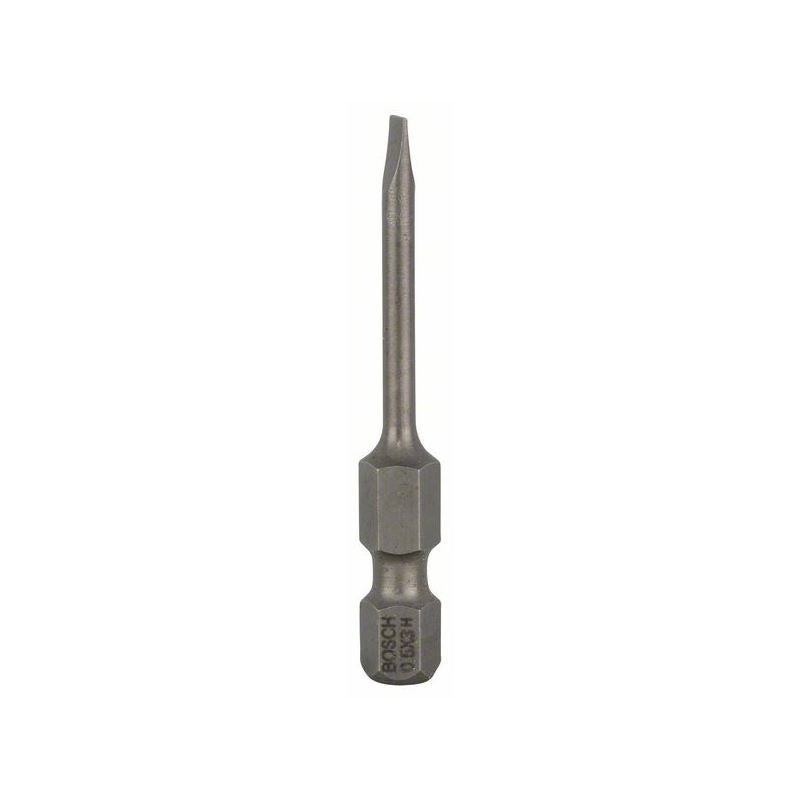 Bosch Schrauberbit Extra-Hart S 0,5 x 3,0, 49 mm, 3er-Pack #2607001473