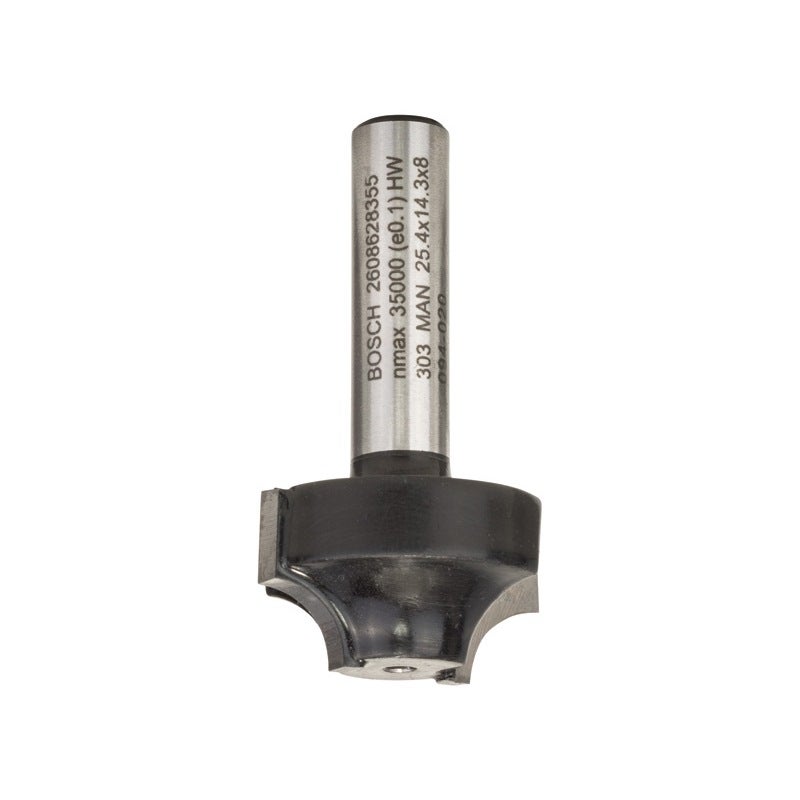 Bosch PRO Abrundfräser, R 6,3 mm, S 8 mm #2608628355