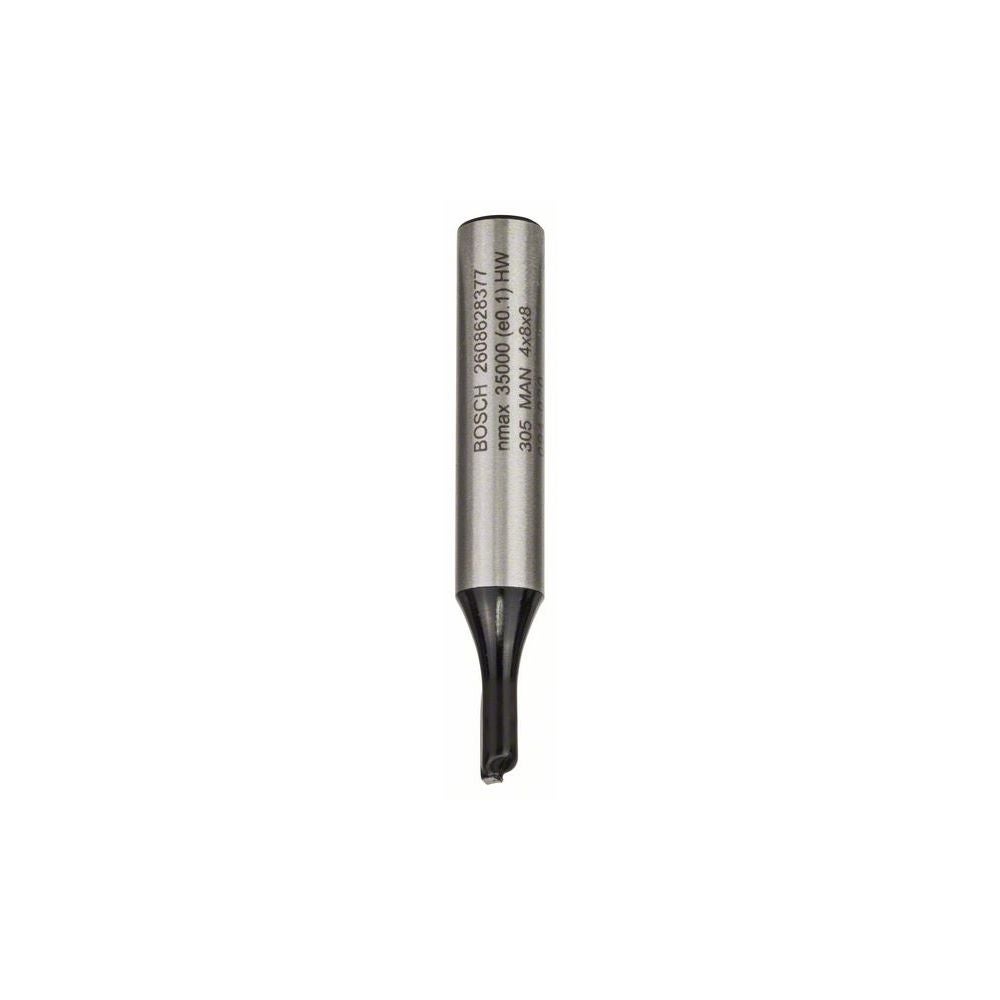 Bosch PRO Nutfräser, einschneidig, D 4 mm, L 8 mm, S 8 mm #2608628377