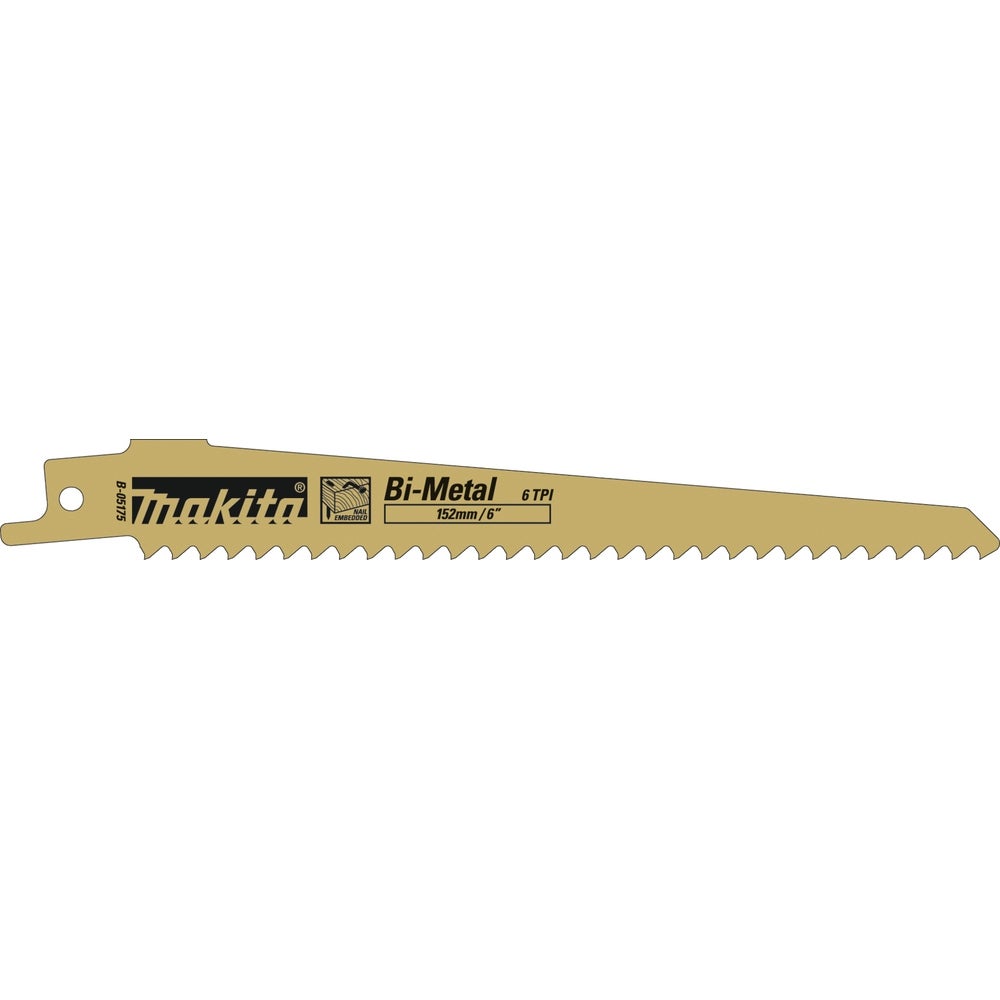 Makita Reciprosägeblatt für Metall #B-05175