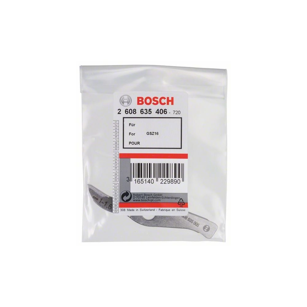 Bosch Messer gerade bis 1,6 mm, für Bosch-Schlitzschere GSZ 160 Professional #2608635406
