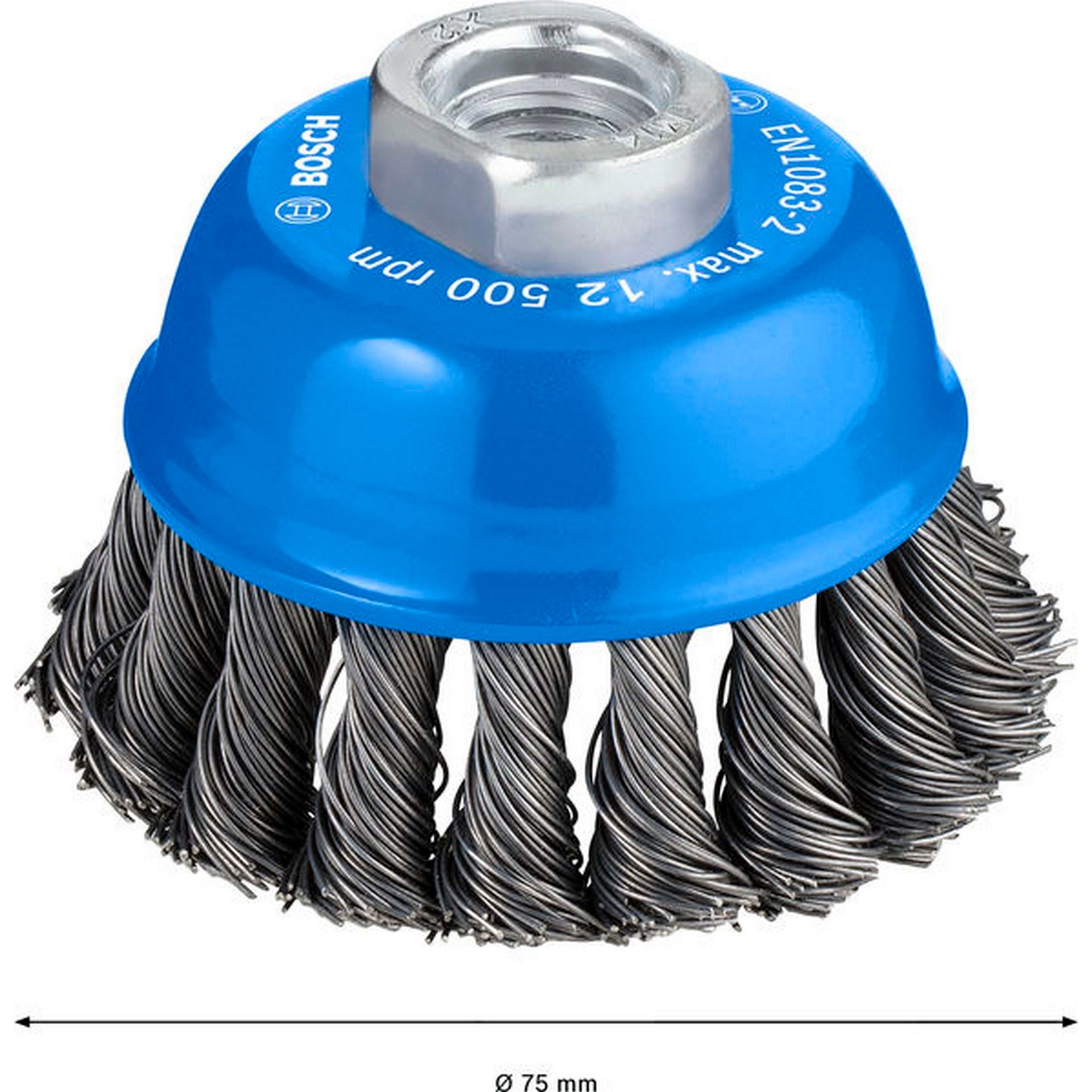 Bosch PRO Metal heavy Topfbürste, 75 x 0,5 mm, Gewinde #1608622029