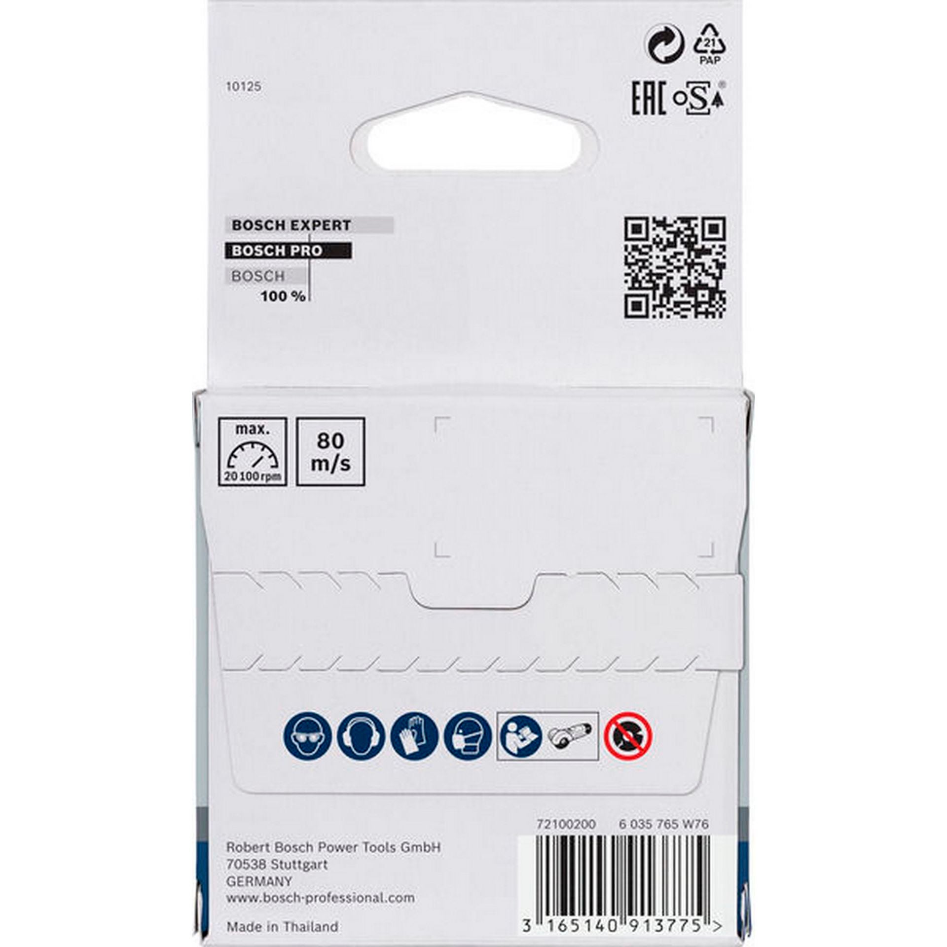 Bosch PRO Stainless Steel and Metal Schleifscheibe, 76 x 4 x 10 mm #2608601705