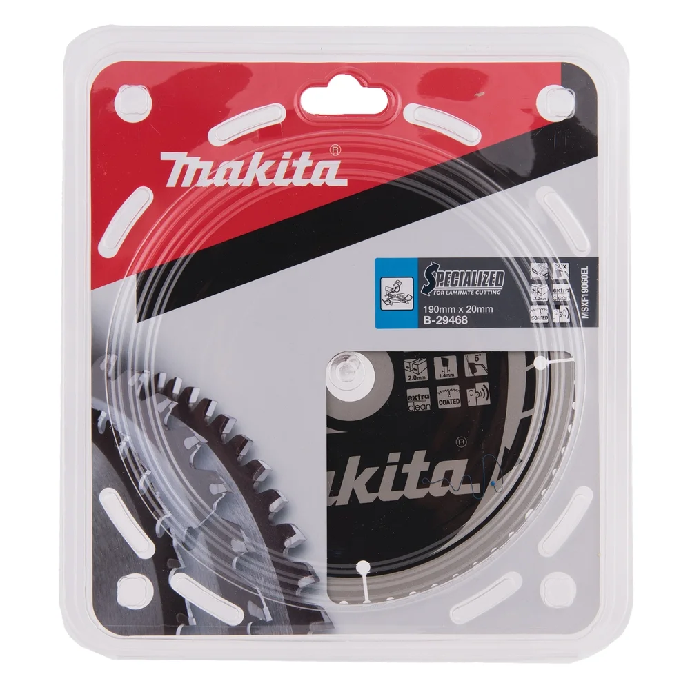Makita Kreissägeblatt, 190 x 20 mm, 60 Zähne #B-29468