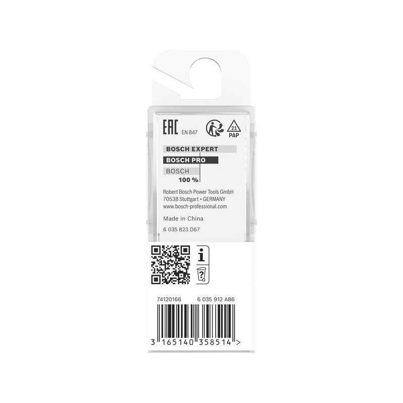 Bosch PRO Nutfräser, zweischneidig, D 20 mm, L 24,6 mm, S 8 mm #2608628390