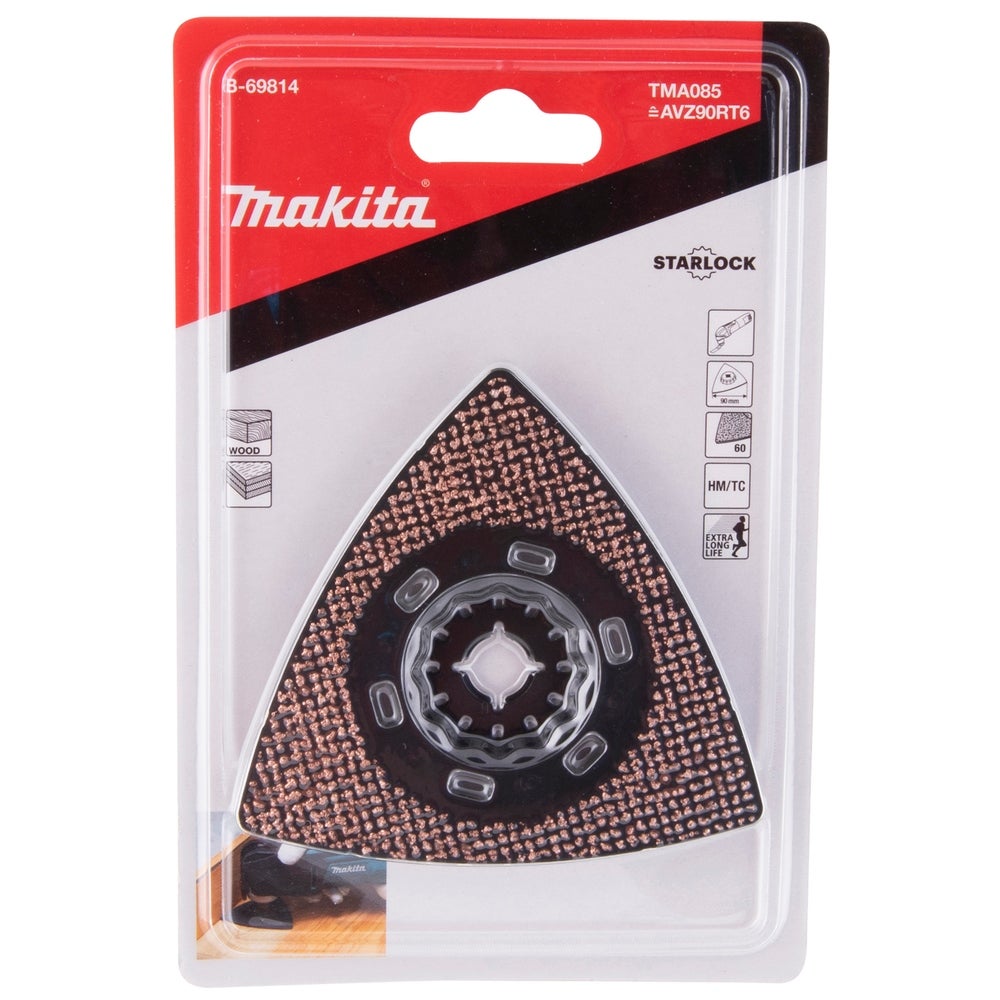 Makita Schleifplatte, 90 mm Deltoid, TMA085 #B-69814