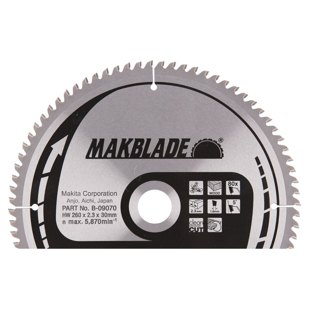 Makita Kreissägeblatt, MAKBLADE #B-09070