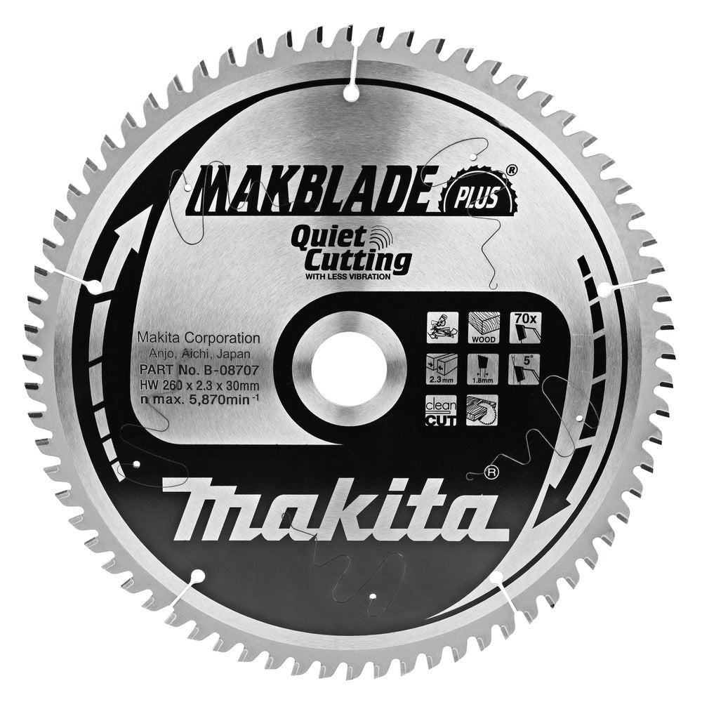 Makita Kreissägeblatt, MAKBLADE PLUS #B-08707