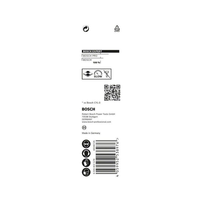 Bosch EXPERT CLY-9 Multi Construction Bohrer, 4x45x75 mm #2608900604