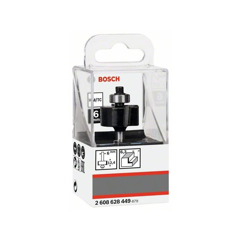 Bosch PRO Falzfräser, D 6,4 mm, S 6 mm #2608628449