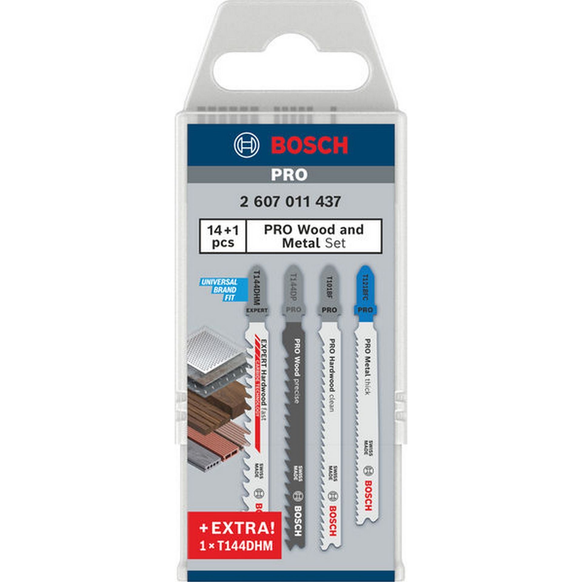 Bosch PRO Wood and Metal-Set, 15-tlg. #2607011437
