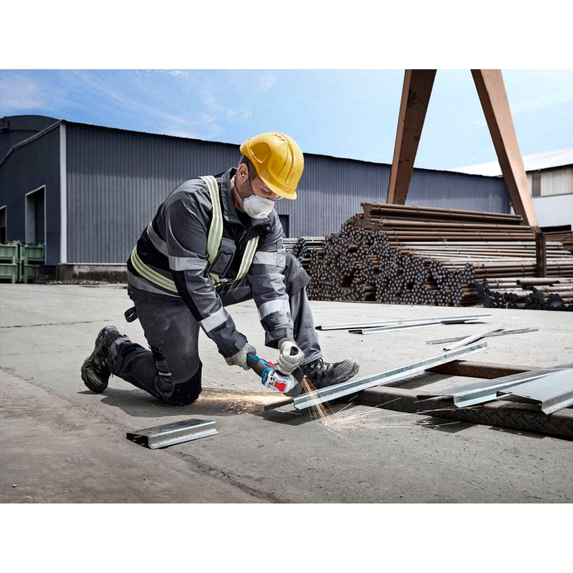 Bosch Winkelschleifer mit X-LOCK GWX 18V-8 #06019N9100