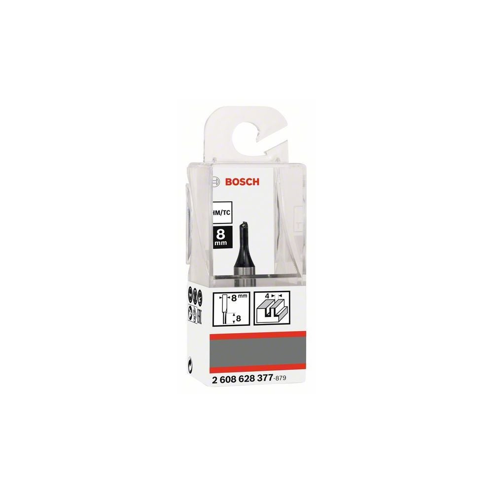 Bosch PRO Nutfräser, einschneidig, D 4 mm, L 8 mm, S 8 mm #2608628377