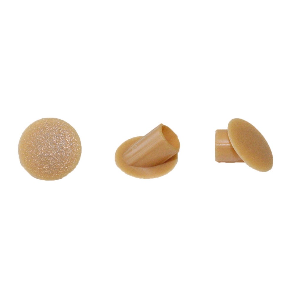 Lamello Clamex Abdeckkappe 45°, 100 Stück, RAL 1011 braunbeige, Buche #335383