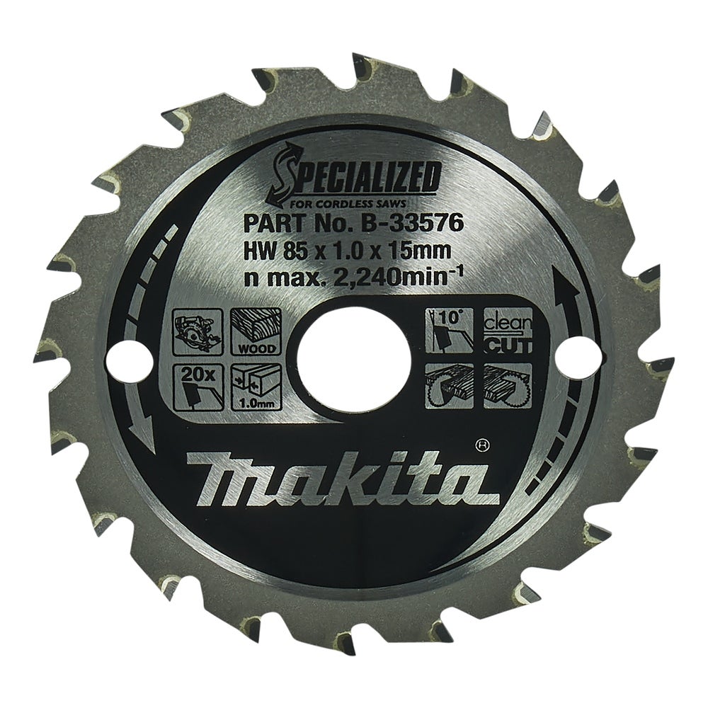 Makita HM-SÄGEBLATT 85X15 20Z #B-33576
