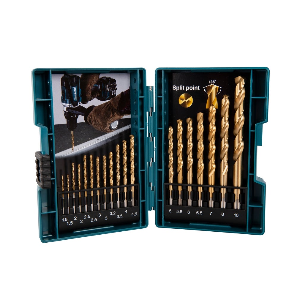 Makita 19-tlg. HSS-TIN Bohrerset #B-67795