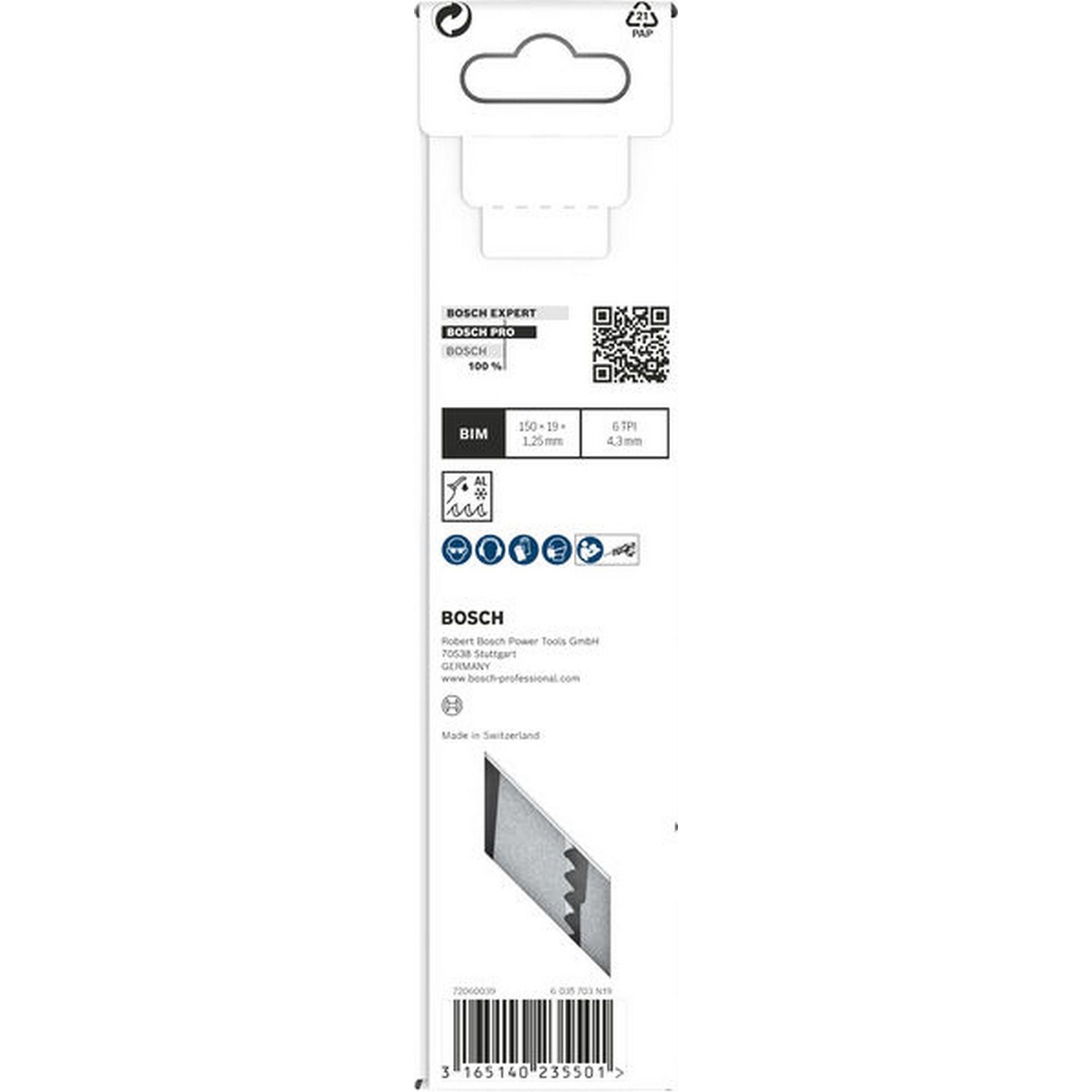Bosch PRO Window Demolition S611DF Säbelsägeblatt, 1,25 x 19 x 150 mm, 5-tlg. #2608656258