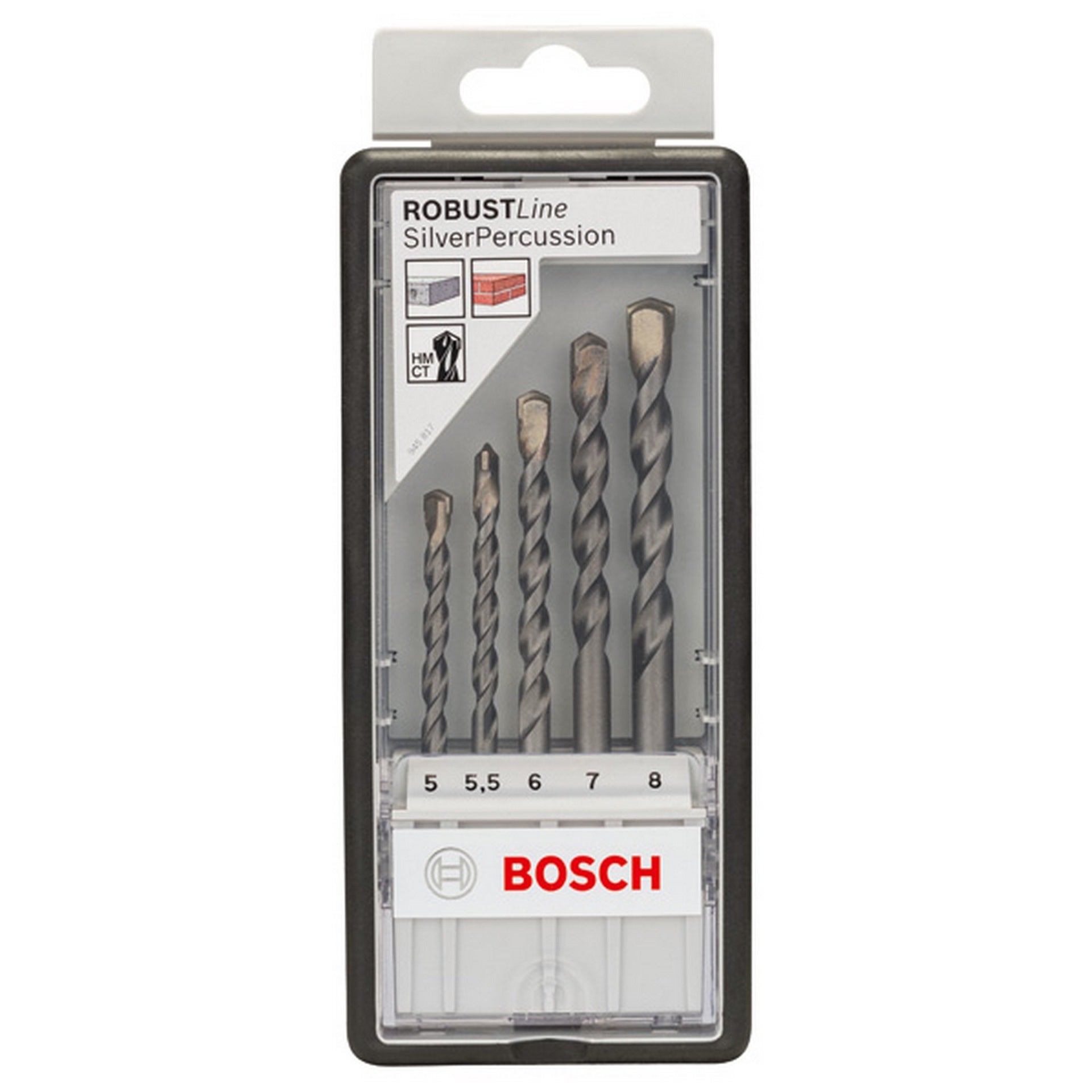 Bosch 5-tlg. CYL-3 Betonbohrer-Set, Robust Line, 5-8 mm #2607010526