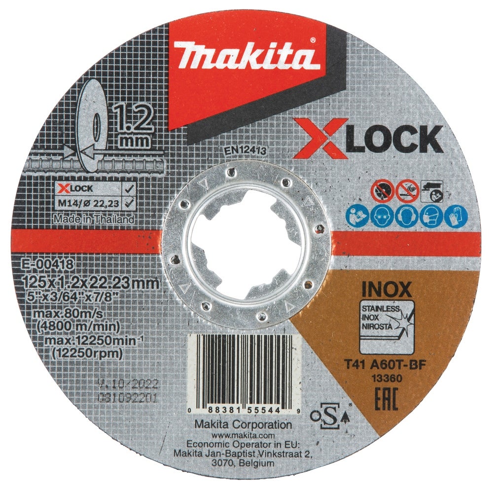 Makita Trennscheibe 125 mm A60T #E-00418