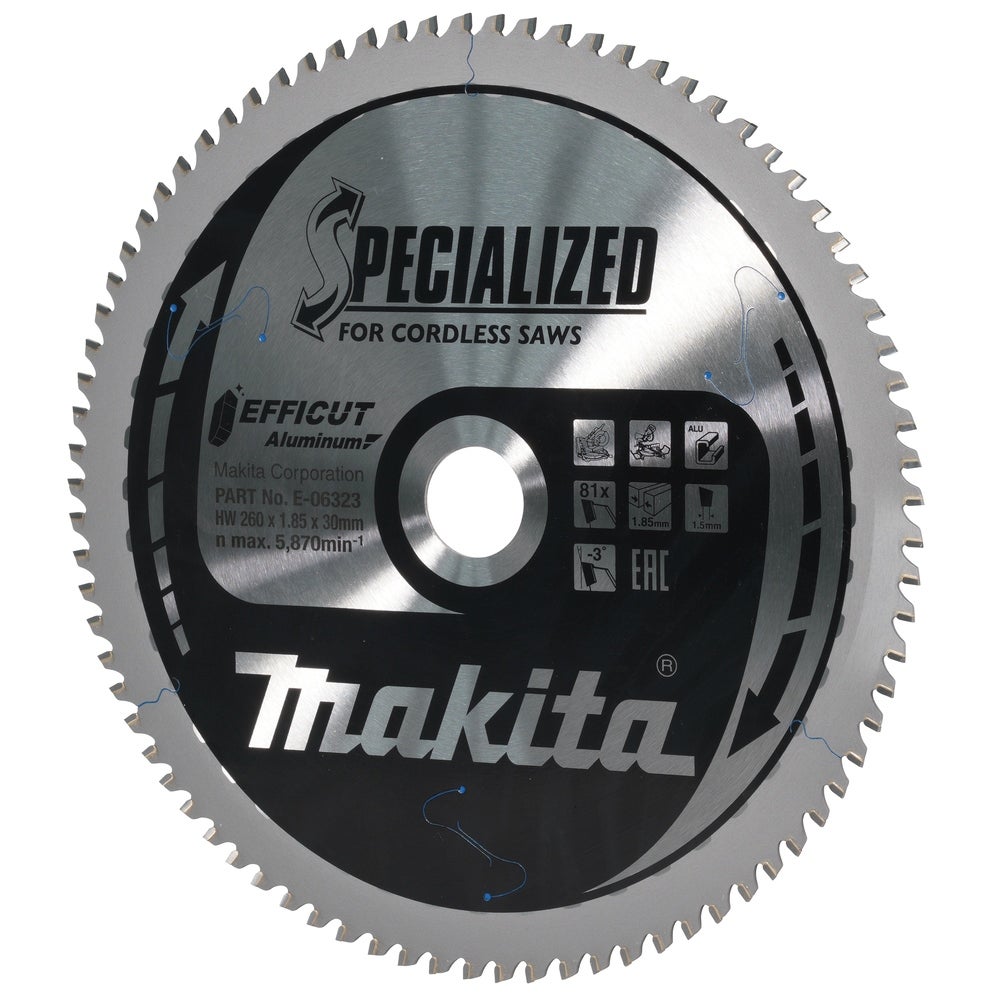 Makita EFFICUT Sägeblätter für Aluminium #E-06323