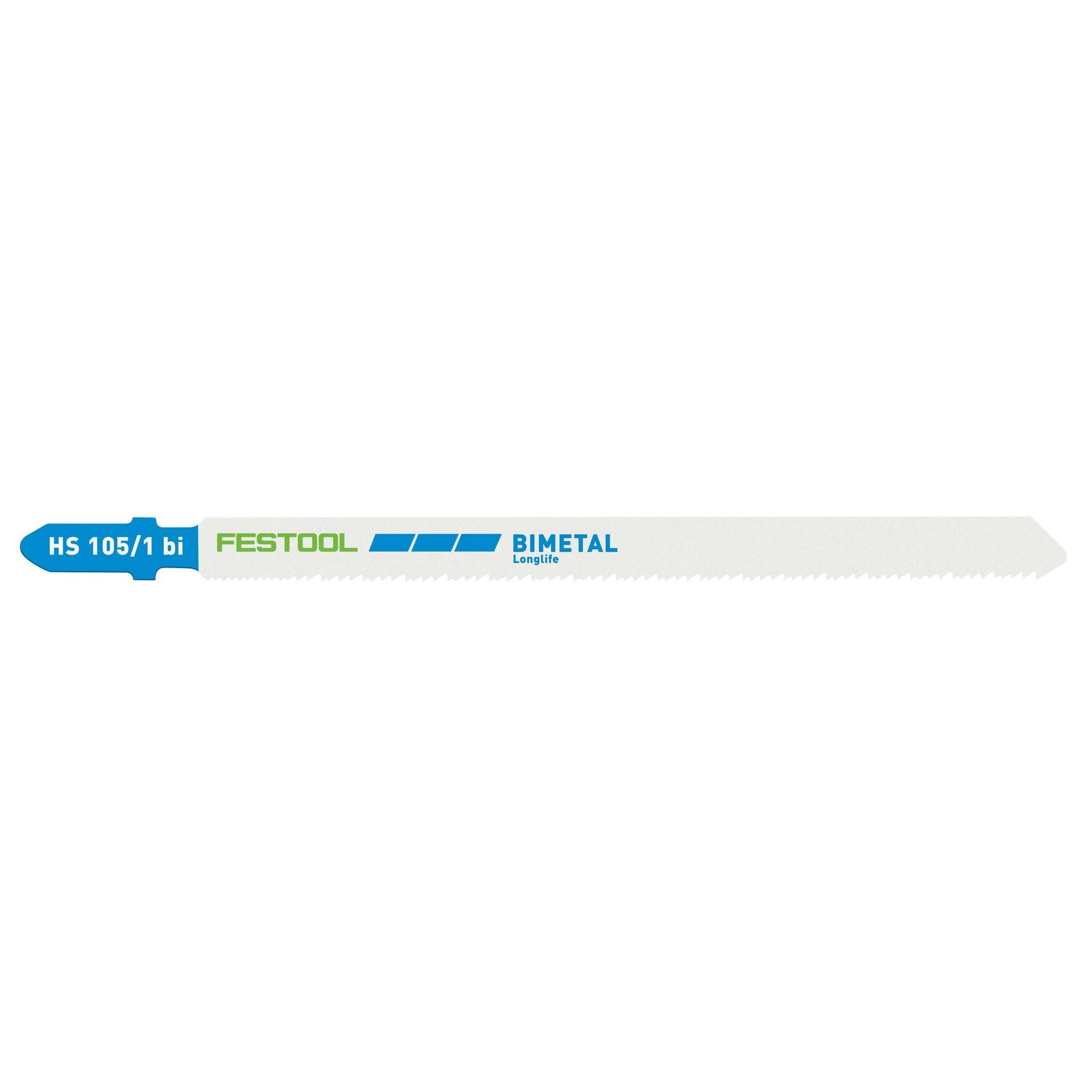 Festool Stichsägeblatt METAL STEEL/STAINLESS STEEL HS 105/1 BI/5 #204272