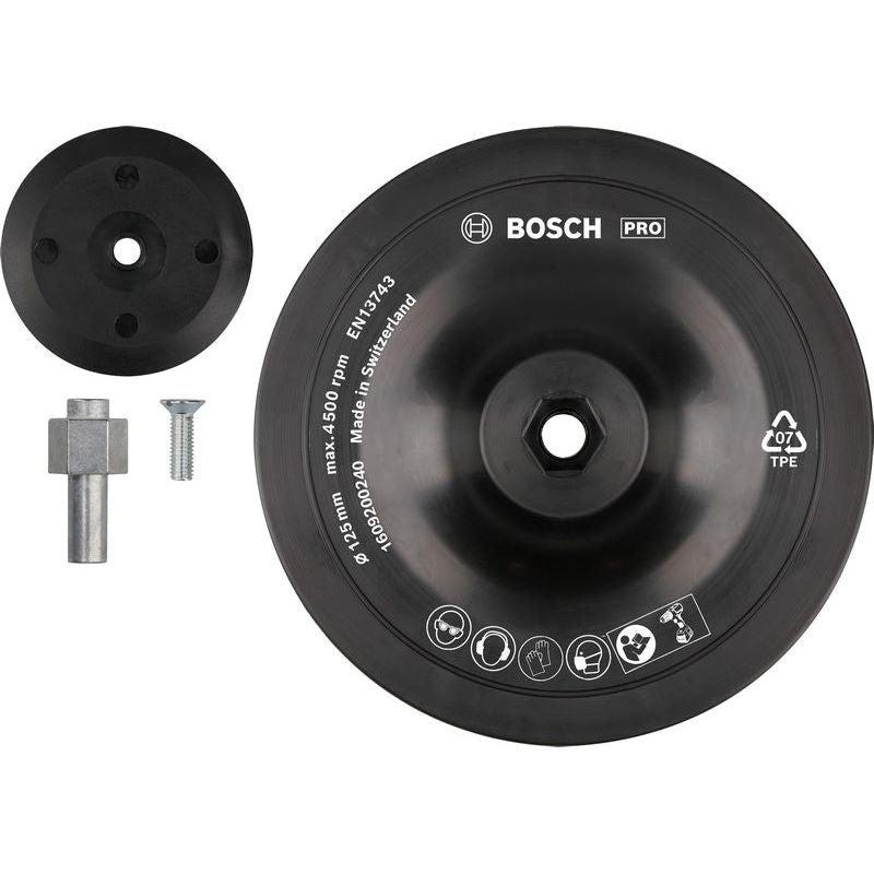 Bosch PRO Stützteller, 125 x 8 mm #1609200240