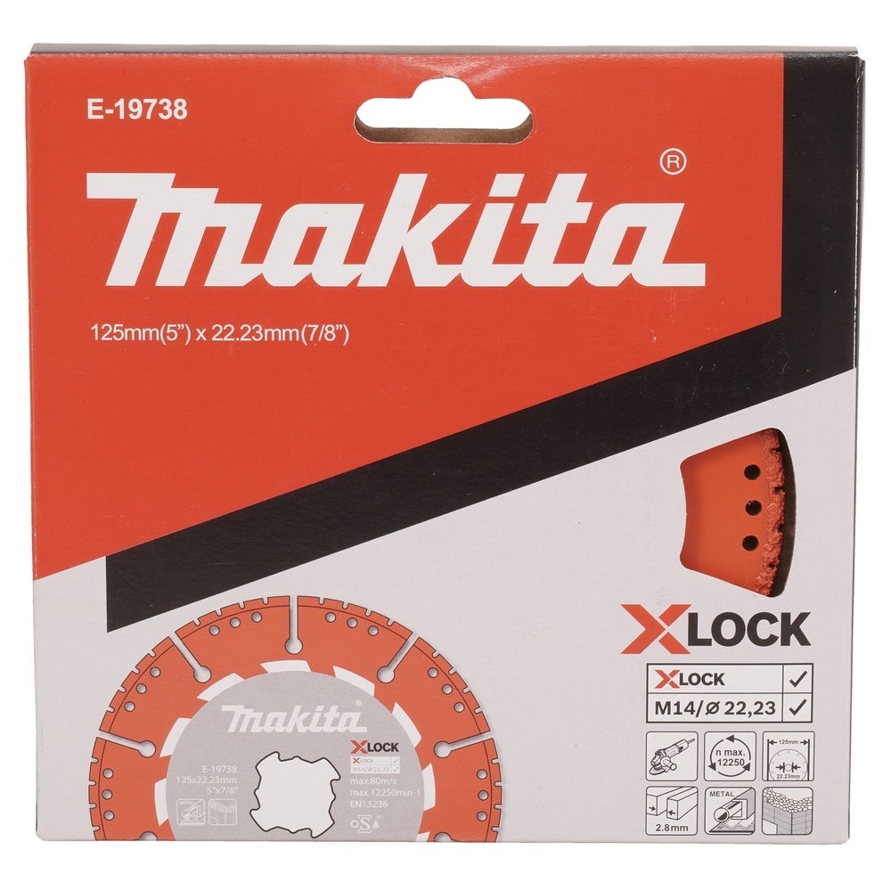 Makita Diamant-Trennscheibe X-LOCK #E-19738