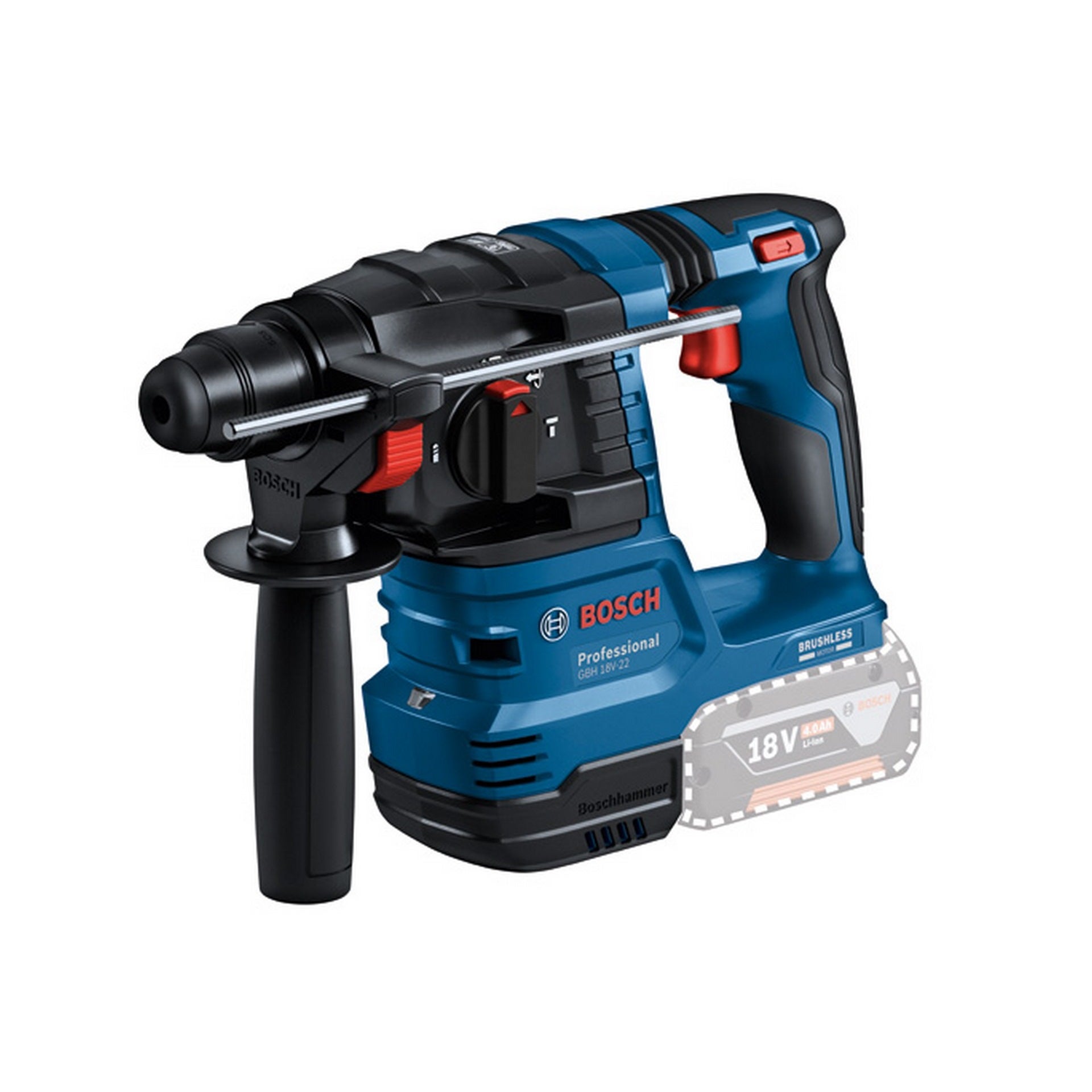 Bosch 2 x 18V-Set: GSR + GBH, 45-tlg. Schraubendreher-Set, 3-tlg. Bohrer-Set #0615V0003E