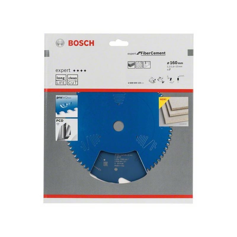 Bosch EXPERT Fibre Cement Kreissägeblatt, 160x2,2/1,6x20 mm, Z4 #2608644121
