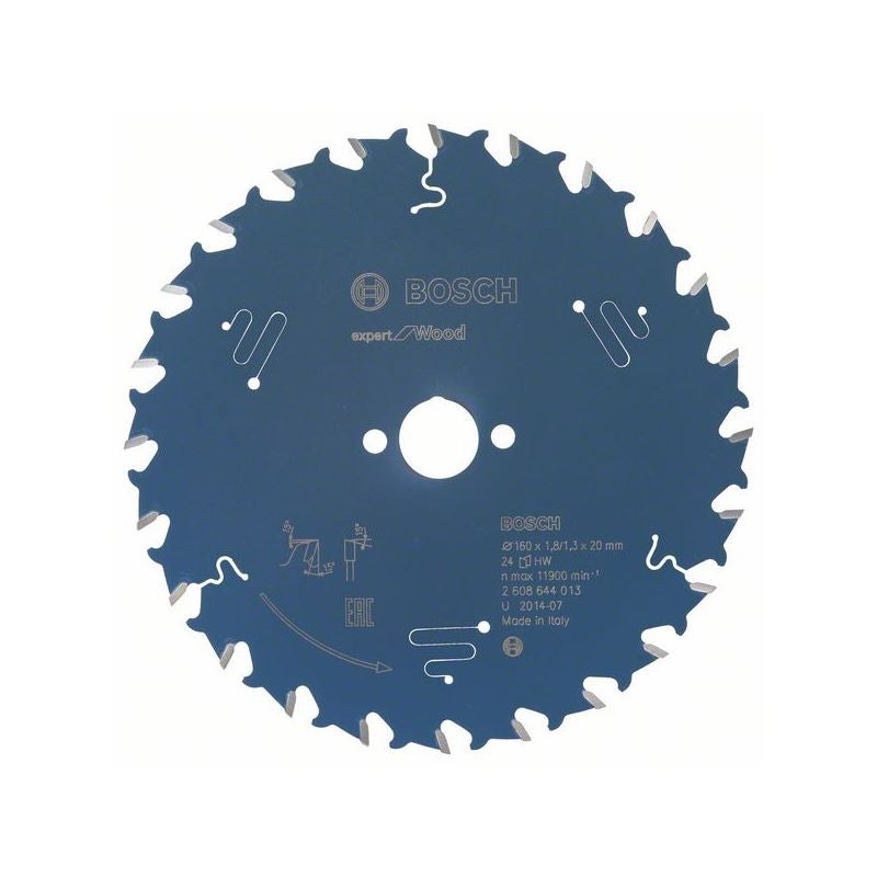 Bosch Kreissägeblatt Expert for Wood, H 160 x 20, Z24 #2608644013