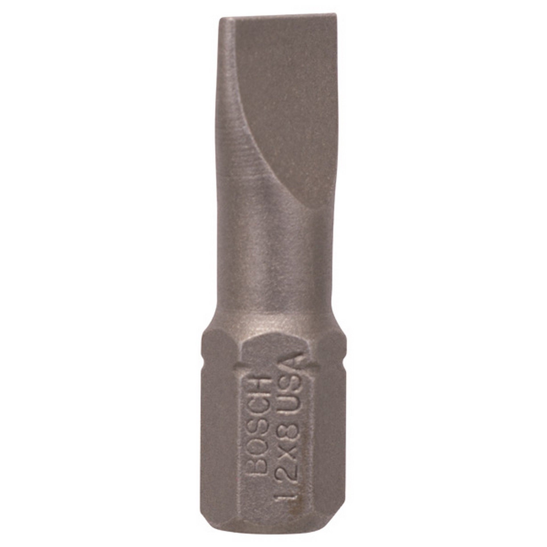 Bosch Schrauberbit Extra-Hart S 1,2 x 8,0, 25 mm, 10er-Pack #2607001469