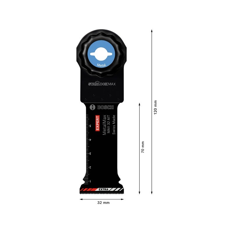 Bosch EXPERT MetalMax MAII 32 AIT Tauchsägeblatt, 70x32 mm, 10-tlg. #2608900023