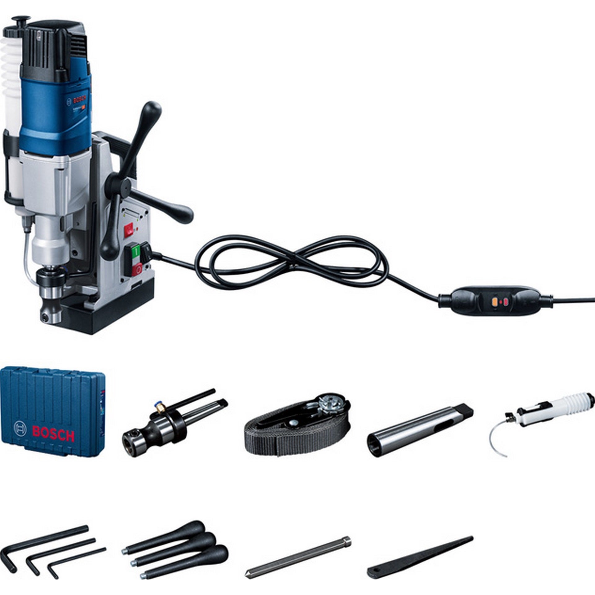 Bosch Magnet-Kernbohrer GBM 50-2 im Handwerkerkoffer #06011B4020